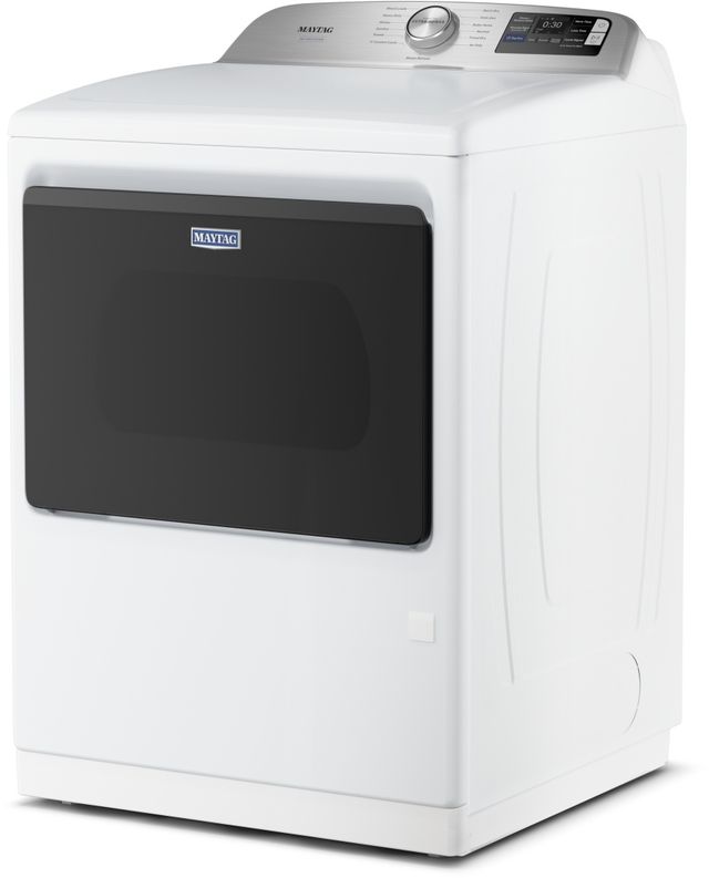 Maytag® 7.4 Cu. Ft. White Front Load Gas Dryer with Pet Pro Option-4