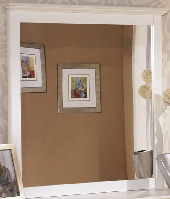 Signature Design by Ashley® Bostwick Shoals White Bedroom Mirror-0