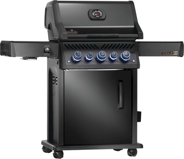 Napoleon Phantom Rogue® PRO-S 425 5-Burner Matte Black Freestanding Liquid Propane Gas Grill-1