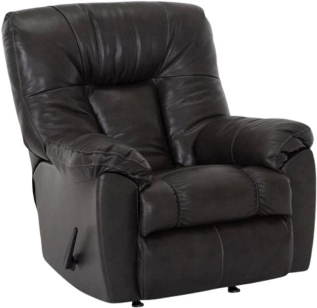 Franklin™ Connery Blaze Slate Manual Rocker Recliner-0