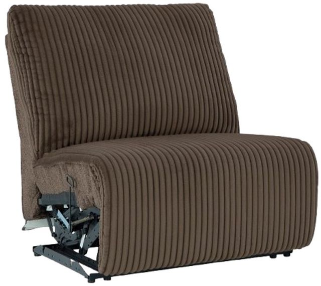 Signature Design by Ashley® Top Tier 3-Piece Chocolate Manual Reclining Left-Arm Facing Sectional and Chaise-4