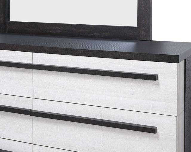 Crown Mark Remington Black/White Dresser-3