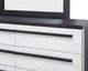 Crown Mark Remington Black/White Dresser-3