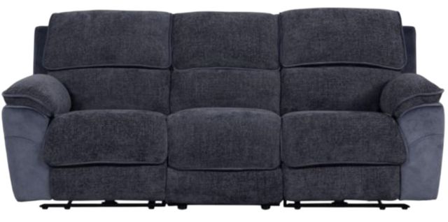 American Wholesale Furniture Paris Ink Power Reclining Sofa-0