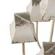 A & B Home Distressed Whitewash Floor Lamp-1