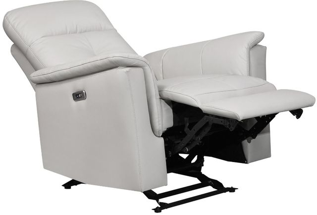 Mazin Furniture Bristow Silver Power Glider Recliner-1