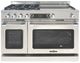 Capital Cooking™ Grand Chef 48" Stainless Steel Sealed Burner Pro Style Dual Fuel Range with 24" Griddle-0