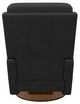 La-Z-Boy® Finley Onyx Leather Manual Swivel Gliding Recliner-4