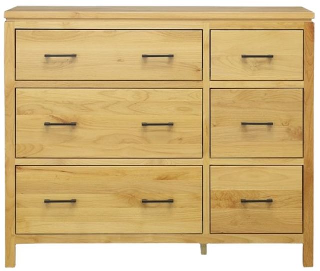 Archbold Furniture Customizable 2 West 6-Drawer Combo Dresser-1