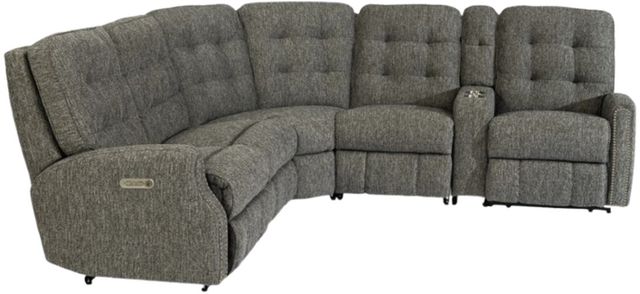 Flexsteel® Customizable Devon Power Reclining Sectional with Power Headrests-0