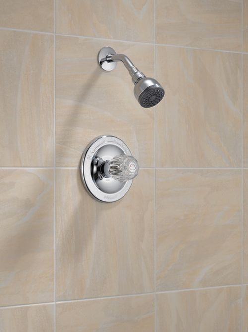 Peerless Core Chrome Shower Complete Combo Handles-2