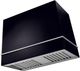 La Cornue Loge Series 44" Gloss Black Wall Mounted Range Hood with Satin Chrome Trim-0