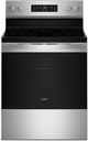 Whirlpool® 30" Stainless Steel Freestanding Electric Range with Air Cooking Technology and Steam Clean-0