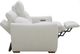 Flexsteel® Ava Silver Sand Fabric Power Reclining Loveseat with Power Headrest and Lumbar-1