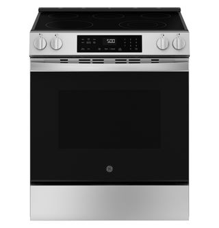 GE® 500 Series 30" Stainless Steel Slide-In Electric Range with Crisp Mode