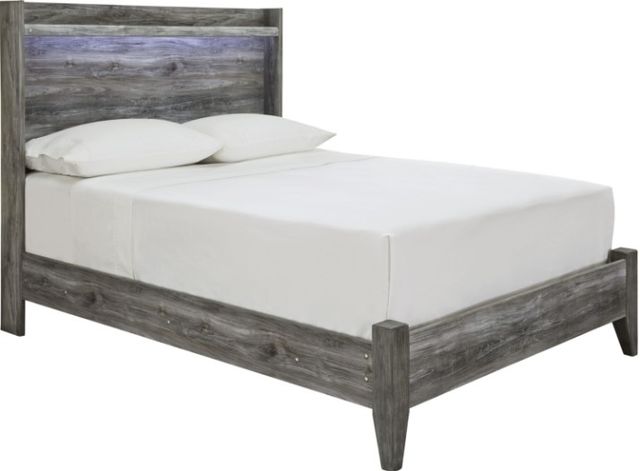 Signature Design by Ashley® Baystorm 4-Piece Gray Full Panel Bed Set-1