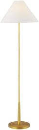 Forty West Luca Gold Floor Lamp-1