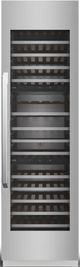 Induction Hardware 24" Stainless Steel Three Zone Built-In Wine Cooler-0