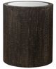 Uttermost® Sequoia Mirrored Top Accent Table with Dark Walnut Base-0