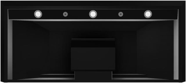 Vent-A-Hood® 48" Black Euro Style Wall Mounted Range Hood-2