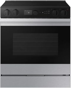 Samsung Bespoke 30" Stainless Steel Slide In Electric Range