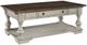 Liberty Furniture Morgan Creek 3-Piece Tobacco Occasion Table with Antique White Base-4