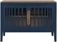 International Furniture Direct Autumn Brown/Dark Blue Console-2