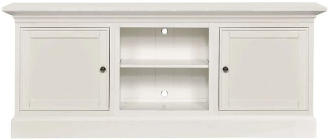 Hammary® Structures White Triple Two Door Console-0
