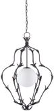 Currey & Company Bunny Williams Byron French Black Pendant Lighting-1