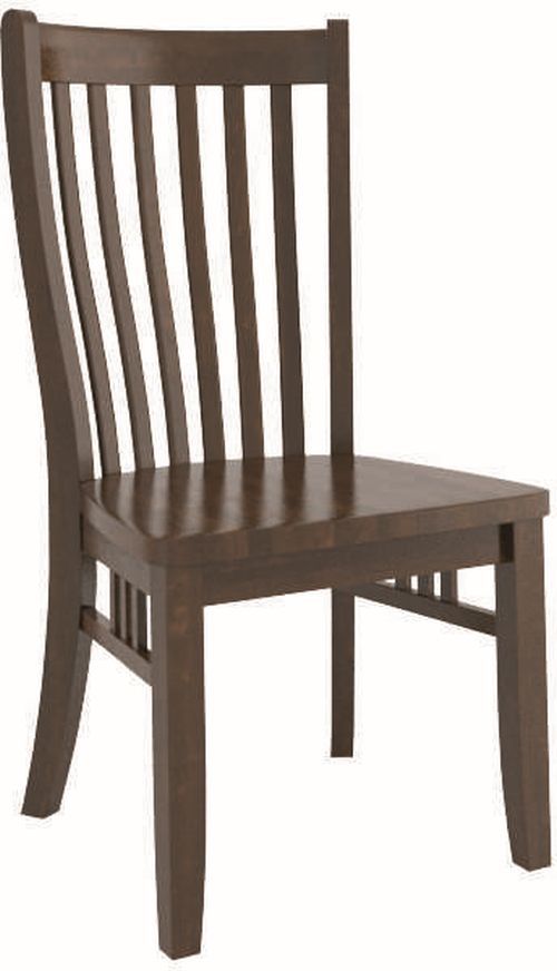 Canadel® Canadel Cognac Washed Wood Side Chair-0