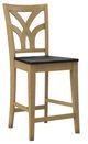 John Thomas Furniture® Customizable Select 24" Palm Counter Stool-4