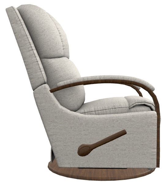 La-Z-Boy® Harbor Town Oyster Manual Gliding Recliner-2