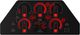 GE Profile™ 36" Stainless Steel Electric Cooktop-3