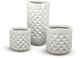 Le Present Pyramid White 30" Planter-1