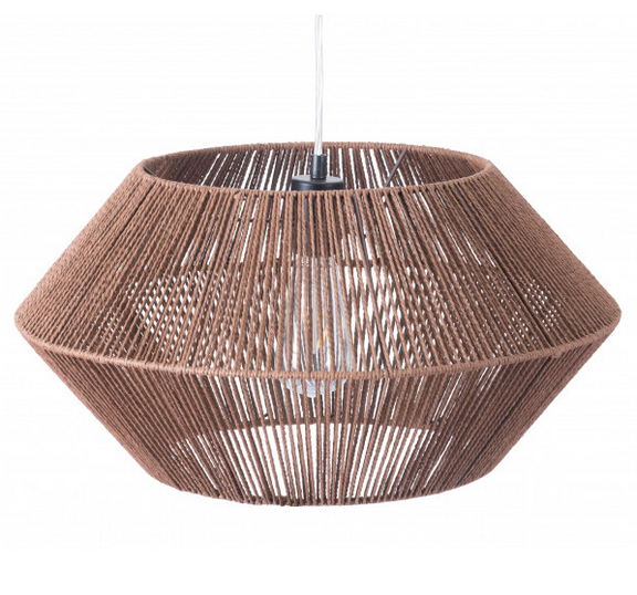 Zuo® Modern Kendrick Brown Ceiling Lamp-0