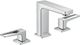 Hansgrohe Metropol Chrome 1.2 GPM Widespread Faucet with Loop Handles-0