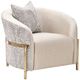 Michael Amini® Lisbon Gold/Opal Accent Chair-0