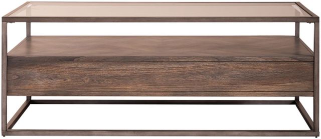 Liberty Furniture Jamestown 3-Piece Clear/Tobacco Table Set-3