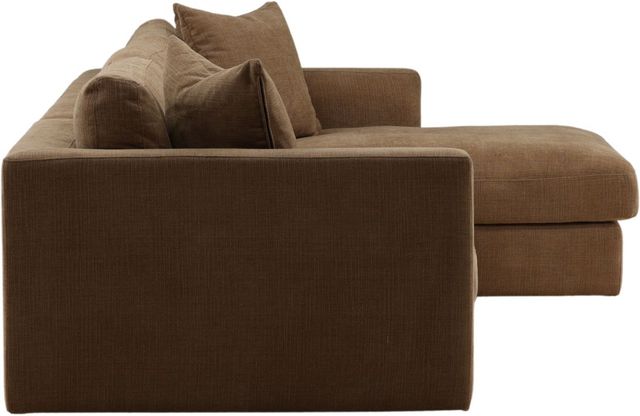 Dovetail Furniture Erica 3-Piece Brown Right-Arm Facing Chaise Sectional Set-3