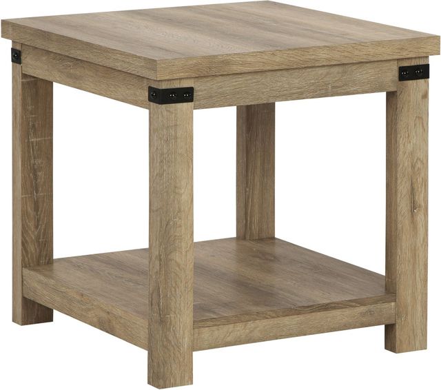 Signature Design by Ashley® Calaboro Oak End Table-0