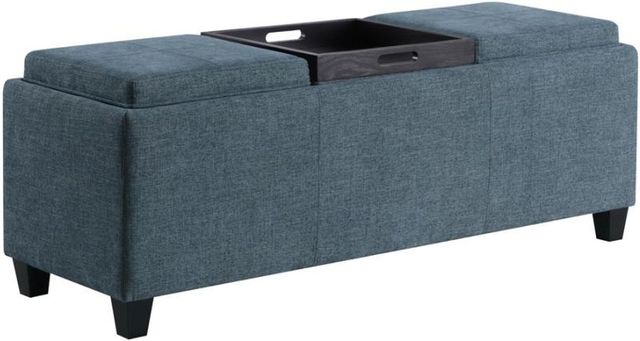 Coaster® Teal Storage Bench-0