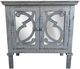 Vintage Furniture Harp 2-Door Console with Mirror-0