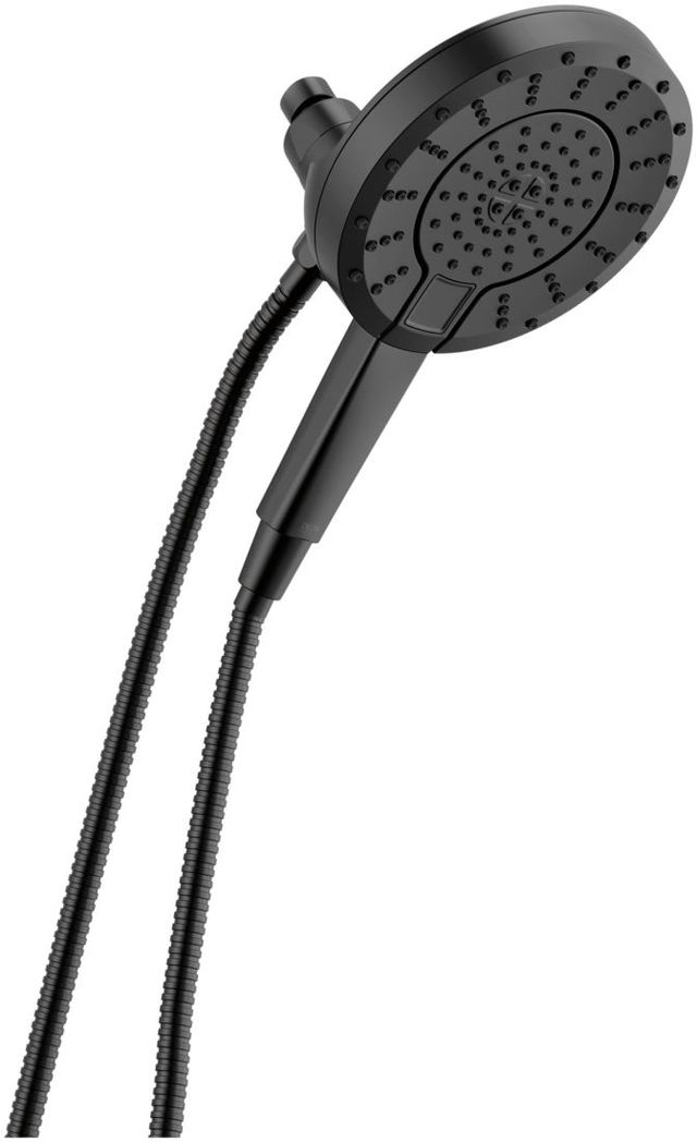 Delta Universal Showering Matte Black 5-Setting In2ition® with ProClean® Spray-0