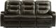 Flexsteel® Arlo Black Power Reclining Sofa-1