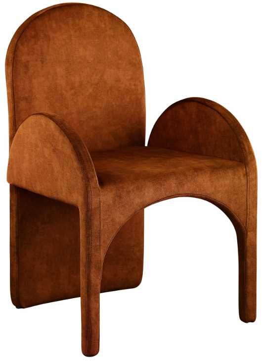Meridian Furniture Summer Green Velvet Dining Arm Chair-0