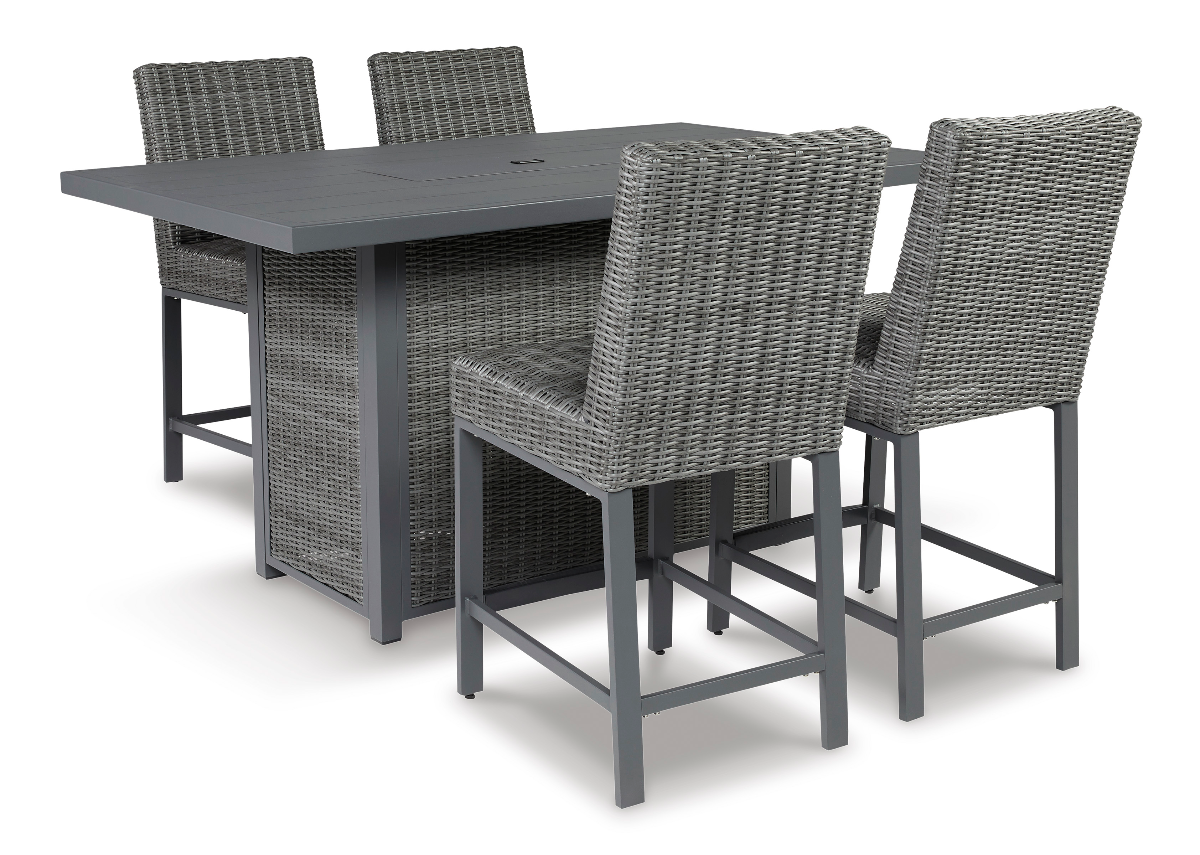 Bar height outdoor dining sale