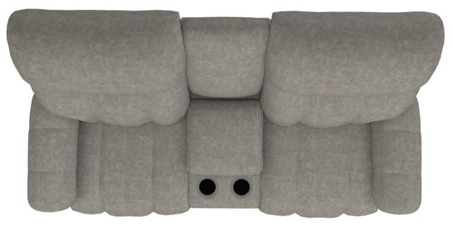 La-Z-Boy® Morrison Charcoal Power Reclining Loveseat with Console and Headrest-4