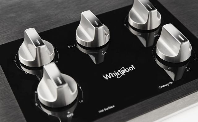 Whirlpool® 36" Stainless Steel Electric Cooktop-2