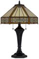 Cal® Lighting & Accessories Tiffany Dark Bronze Table Lamp-1