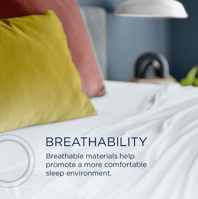 Tempur-Pedic® TEMPUR-Breeze® 2-Piece Sandstone TENCEL™ Lyocell Queen Pillow Cases-3